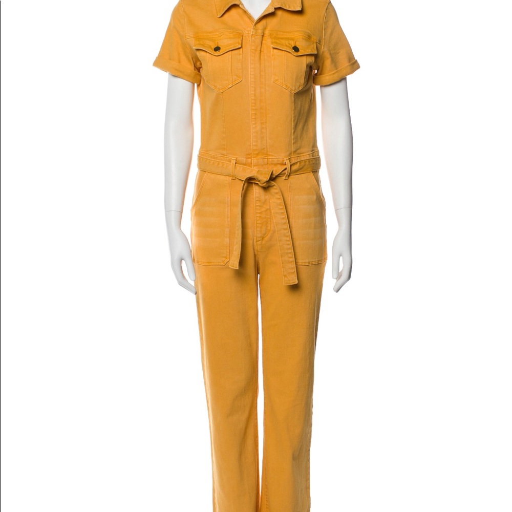 Small Frame Mustard Jumpsuit